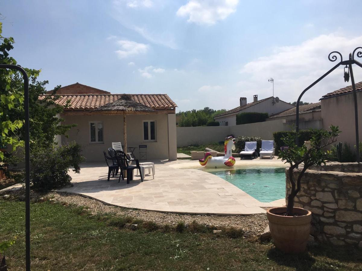 Villa Coquet 2 pièces au calme avec piscine  Fontvieille Esterno foto